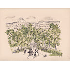 Impression du printemps à Central Park
