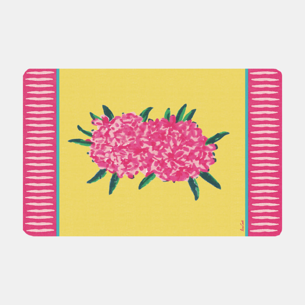 Set de table rectangulaire Oleander Lemon