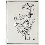 Géranium en pot i par Aislinn Forbes