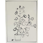 Géranium ii en pot par Aislinn Forbes