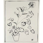 Géranium III en pot par Aislinn Forbes