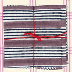 Serviettes Alice Violet : Lot de 4