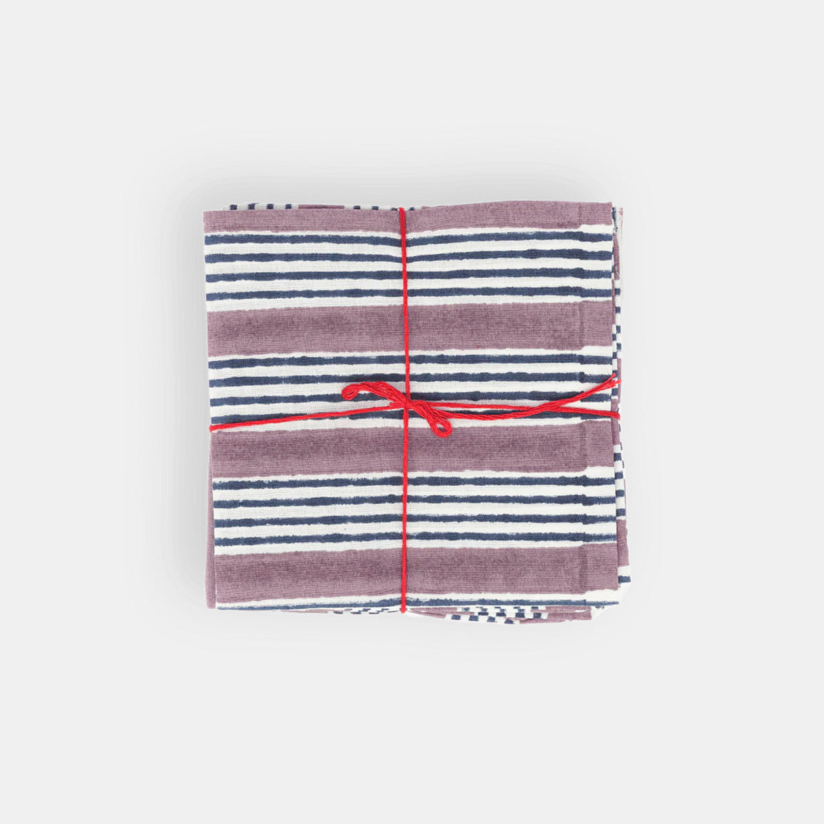 Serviettes Alice Violet : Lot de 4