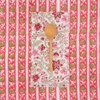 Serviettes Chrysanthème Brigitte : Lot de 4