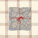 Serviettes Iris Artic : lot de 4
