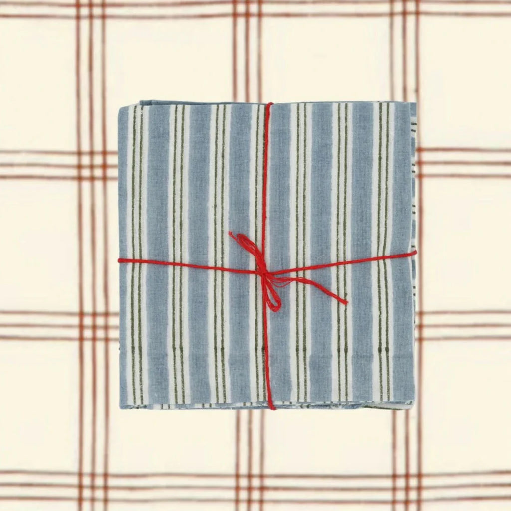 Serviettes Lou Ciel : Lot de 4