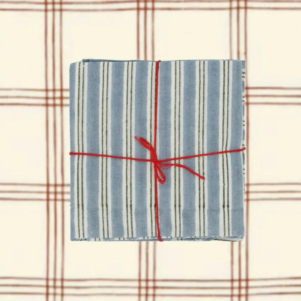 Serviettes Lou Ciel : Lot de 4
