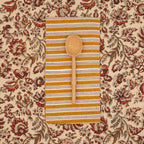 Serviettes Lou Moutarde : Lot de 4