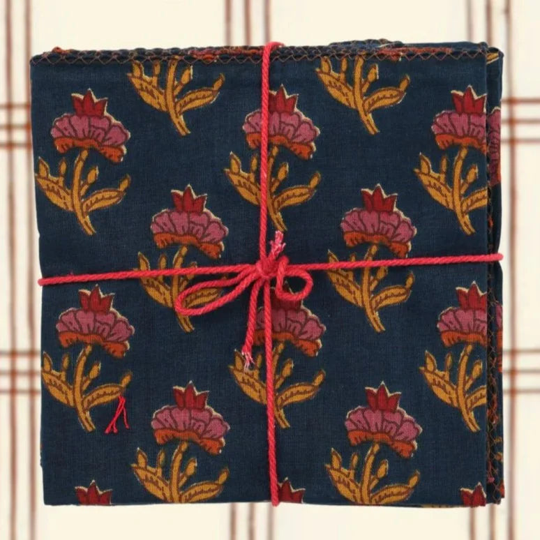 Serviettes Oxalis Patriot : lot de 4