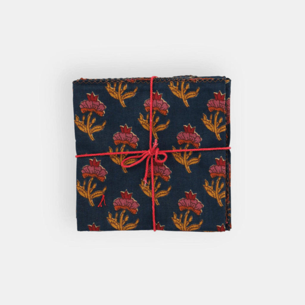 Serviettes Oxalis Patriot : lot de 4