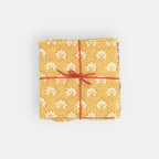 Serviettes Plumbago Gold : lot de 4