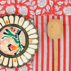 Serviettes Salem Suzie : lot de 4