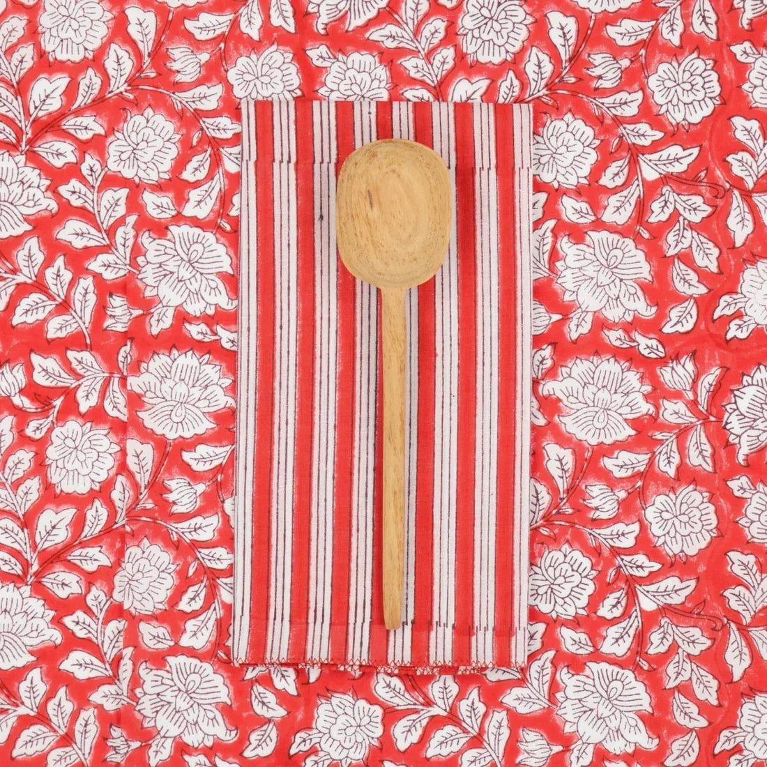 Serviettes Salem Suzie : lot de 4