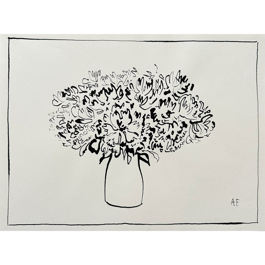 Vase Pivoine II par Aislinn Forbes