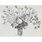 Hortensias et dentelle de la reine Anne dans un vase par Aislinn Forbes